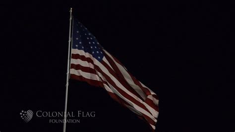 Us Flag At Night Rules