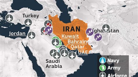 Us Military Bases Surrounding Iran