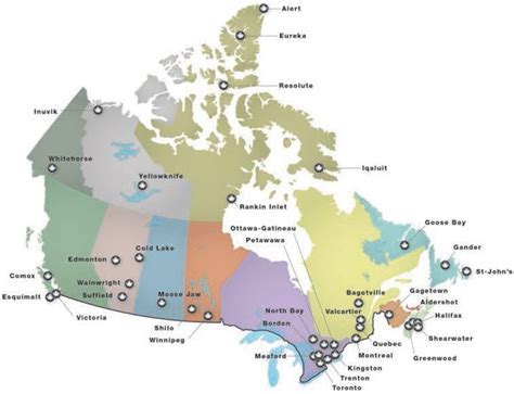 Us Military Installations In Canada