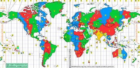 Us Military Time Zones