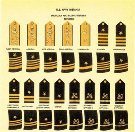 5 Navy Officer Ranks