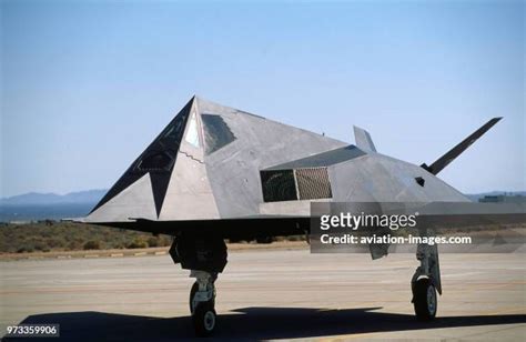 Usaf Lockheed Martin F 117A Nighthawk In The Static Display At The 1997 Edward Afb Open House