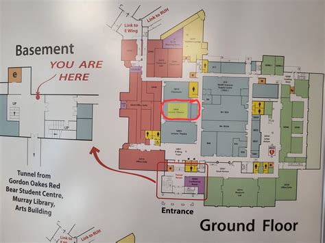 Usask Health Science Building Map