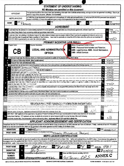 Usmc Enlistment Contracts