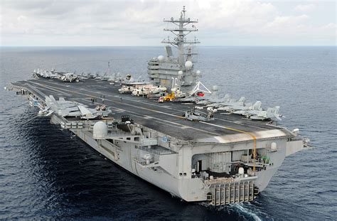 USS Reagan CVN 76 Aircraft Carrier