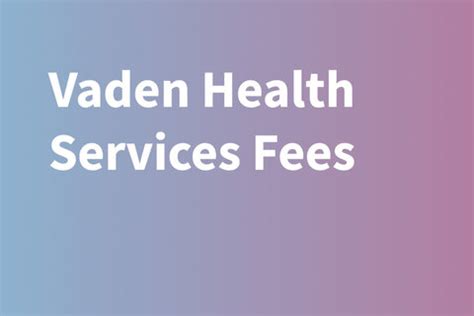 Vaden Health Portal