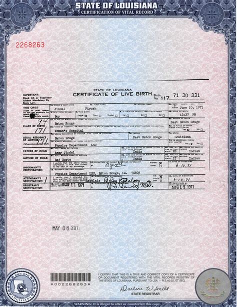 Valdosta Georgia Birth Certificate