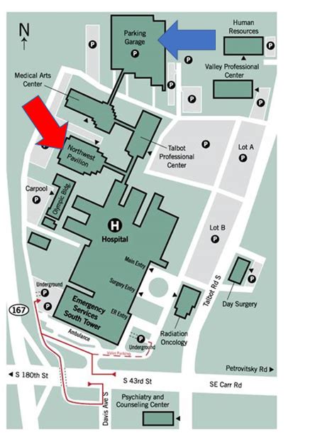 Valley Health Campus Map