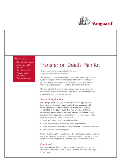 Vanguard Address For Transfers