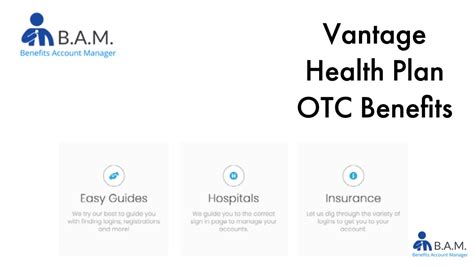 Vantage Health Plan Provider Portal