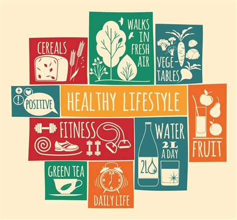 Vector Illustration Of Healthy Lifestyle 295121 Vector Art At Vecteezy