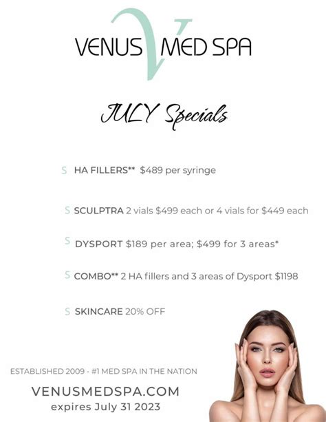 Venus Med Spa Cost