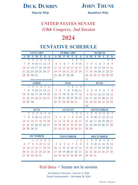 Vermont Senate Calendar