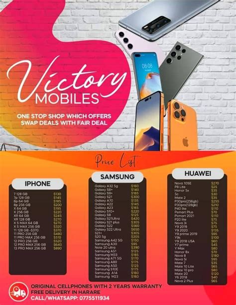 Victory Mobiles Price