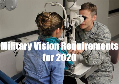 Vision Requirements To Join Military