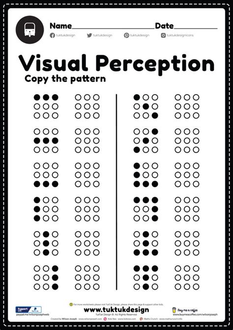 Visual Perception Test For Adults