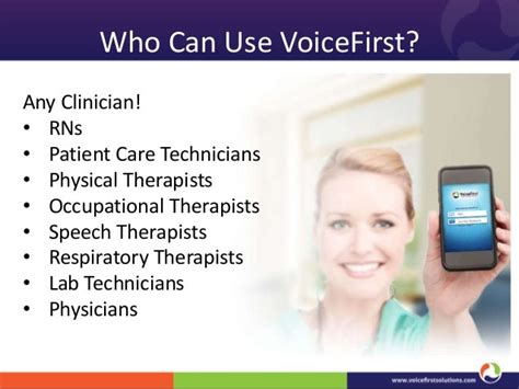 Voice Recognition In Healthcare Why Voicefirst