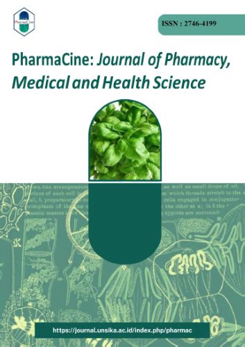 Vol 5 No 1 2024 Pharmacine Journal Of Pharmacy Medical And Health Science Pharmacine Journal Of Pharmacy Medical And Health Science