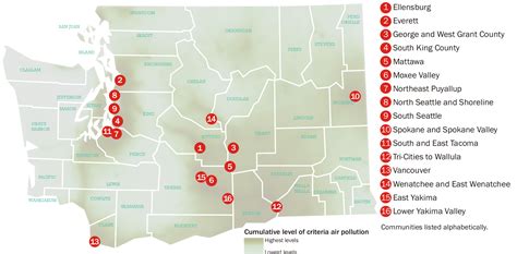 Wa State Overburdened Communities Map