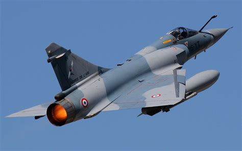 Wallpaper Dassault Mirage 2000 Fighter Aircraft French Air Force Military Wallpaper Download