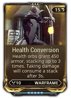 Warframe Health Conversion Vs Adaptation