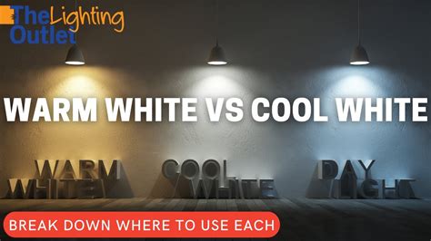 Warm Lighting Vs Cool Lighting For Home Interior White Lights Vs Yellow Lights Led Bulbs For