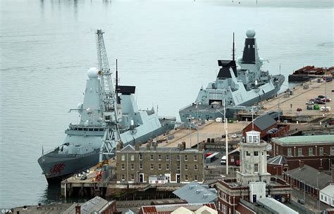 Warships In Portsmouth Today