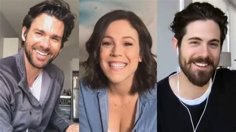 Wcth S Erin Krakow Kevin Mcgarry And Chris Mcnally Share Quarantine Life Updates Exclusive