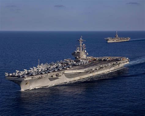 We Have The Watch George H W Bush Carrier Strike Group Relieves Harry