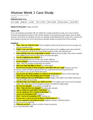 Week 5 Primary Care