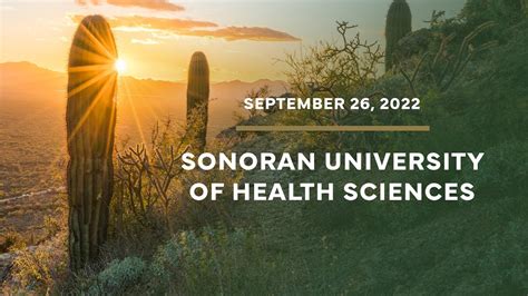 Welcome To Sonoran University Youtube