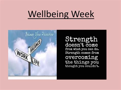 Wellbeing Week Powerpoint At Deborah Burgess Blog