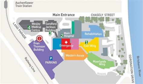 Wesley Long Hospital Map