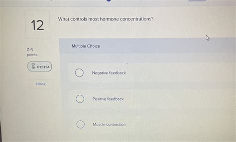 What Controls Most Hormone Concentrations