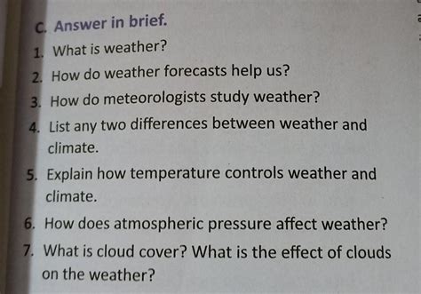 What Do Meteorologists Do Brainly