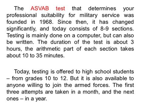 What Does Asvab Test For