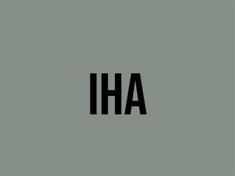 What Does Iha Stand For