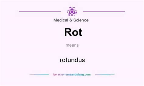 ROT Means Rotten