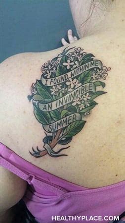 What Inspiring Depression Tattoos Do People Like To Get Healthyplace