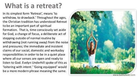 What Is A Retreat