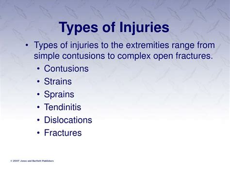 What Is Med 1 Injuries