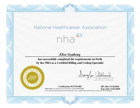 What Is Nha Certification