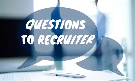 What To Ask The Recruiter During The Interview Resume Service Org