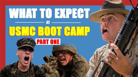 What To Expect At Usmc Boot Camp Part 1 Of 3 Youtube