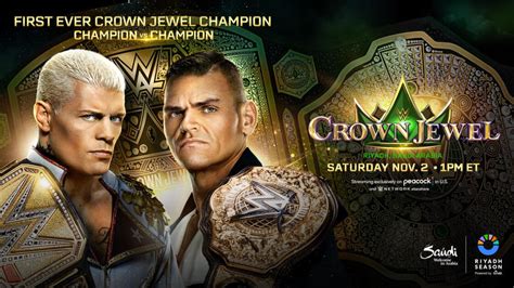 When Does Crown Jewel Start