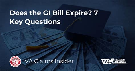 5 GI Bill Expiration Tips