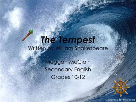 The Tempest Written Date