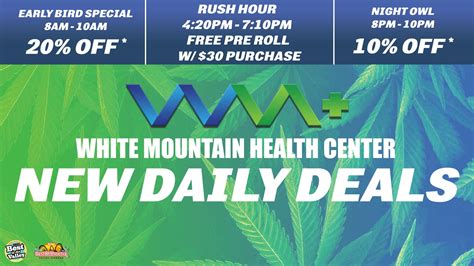 White Mountain Dispensary Specials