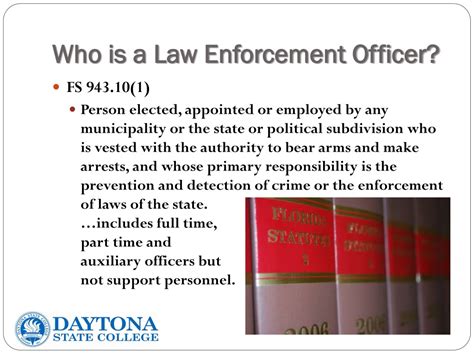 Who Is Considered Law Enforcement