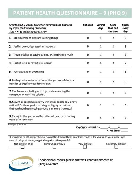 Who Mental Health Questionnaire